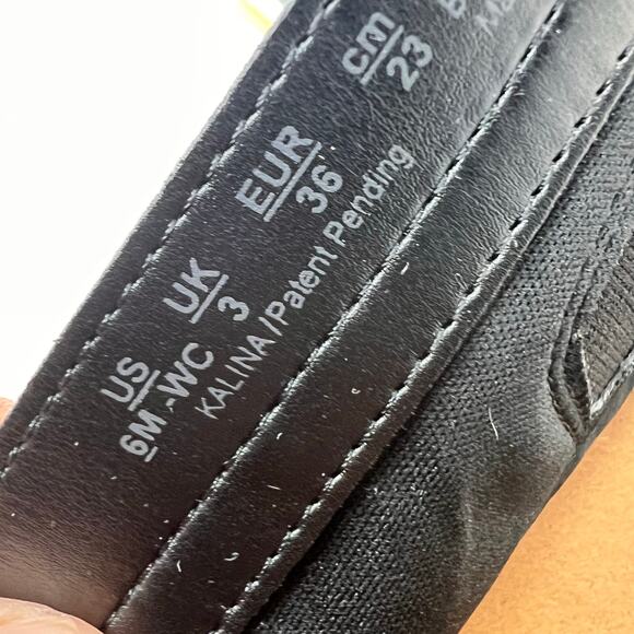 Naturalizer Kalina Knee High Wide Calf Boot Zip Block Heel Black Women's 6M - Picture 8 of 10